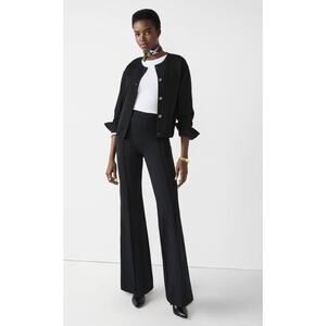 Spanx SPANXsupersmooth PerfectFit Ponte Flare Pant Black Size Medium‎